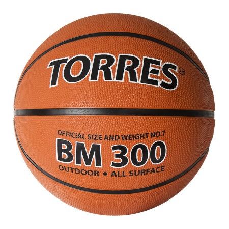 Купить Мяч баскетбольный  "TORRES BM300" р.3  в Усмани 