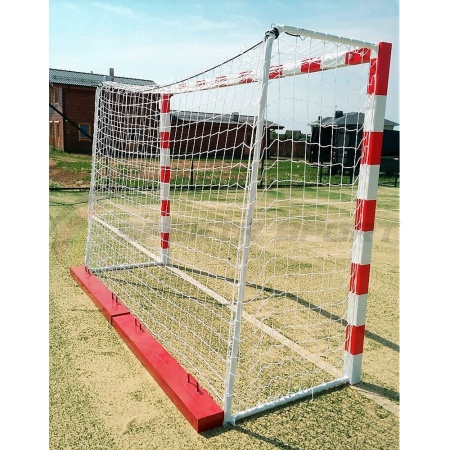 Купить Ворота мини-футбольные без сетки 2х3х1 м. (добровольный серт.) с накидным противовесом 25 кг в Усмани 