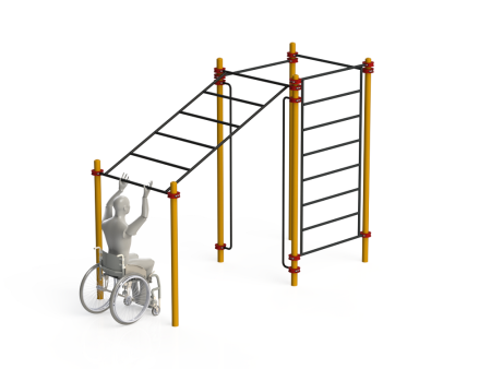 Купить Спортивный комплекс для инвалидов-колясочников WRK-D15_76mm в Усмани 