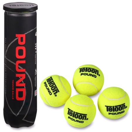 Купить Мяч для большого тенниса Teloon 828Т Р4  (4 шт) в Усмани 