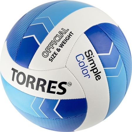Купить Мяч волейбольный Torres Simple Color любительский р.5 в Усмани 